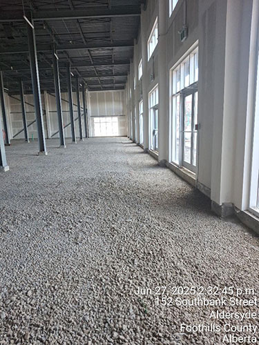 Image 3 - 2 Sons Excavating provides grading services such as slab prep.